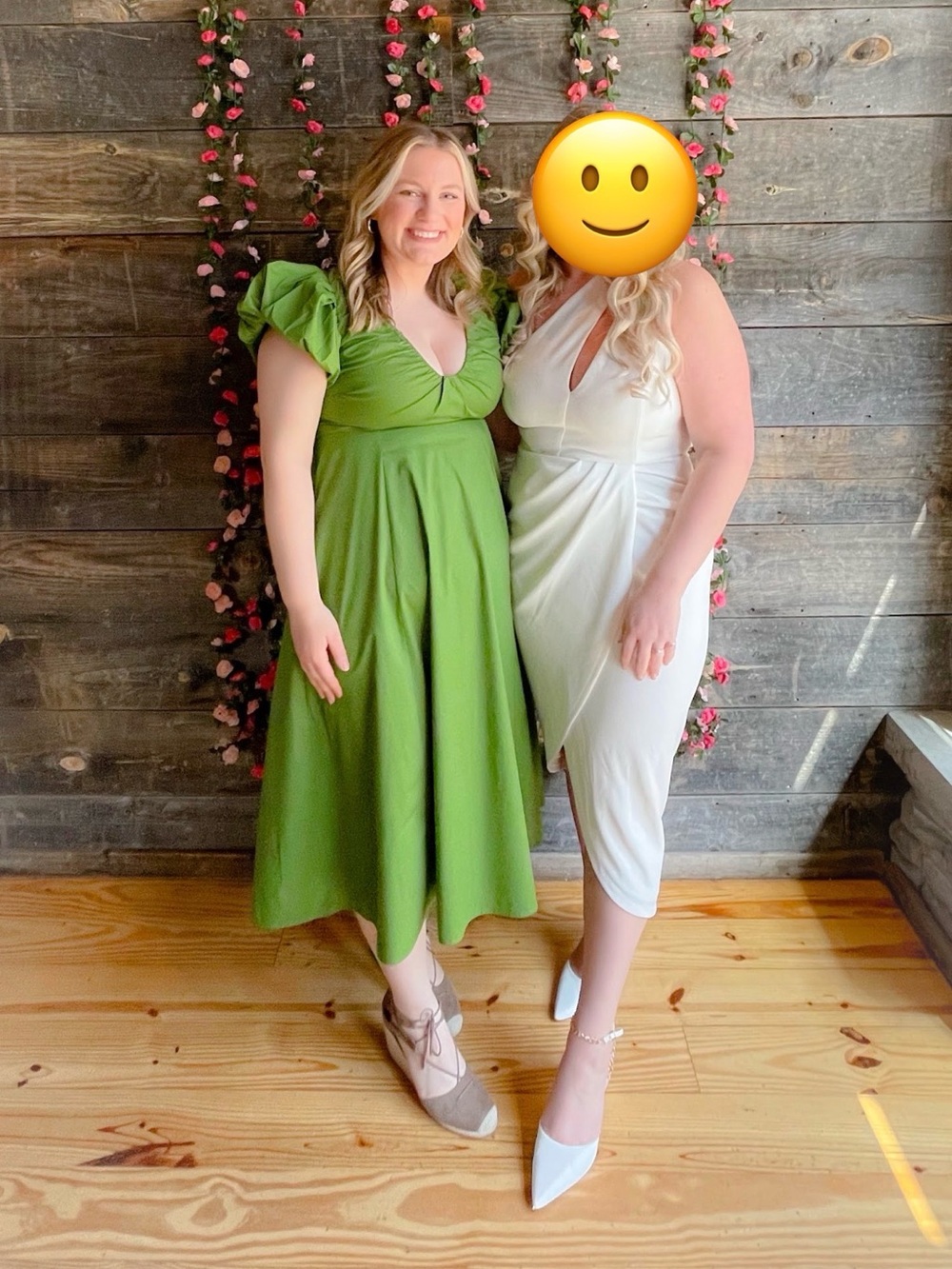 Abercrombie & Fitch Bright Green Puff-Sleeve Midi Dress - Picture 4 of 4